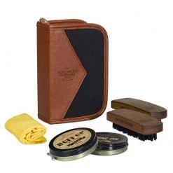 Designworks Collective Gentlemen's Hardware Buff & Shine Shoe Polish Kit