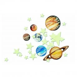 Johnco Glow In The Dark Planets & Stars Pack Homewares