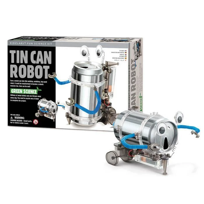 Johnco Tin Can DIY Robot Kit | 4M Kidz Gifts For Boys 4 Johnco Tin Can DIY Robot Kit | 4M Kidz Gifts For Boys