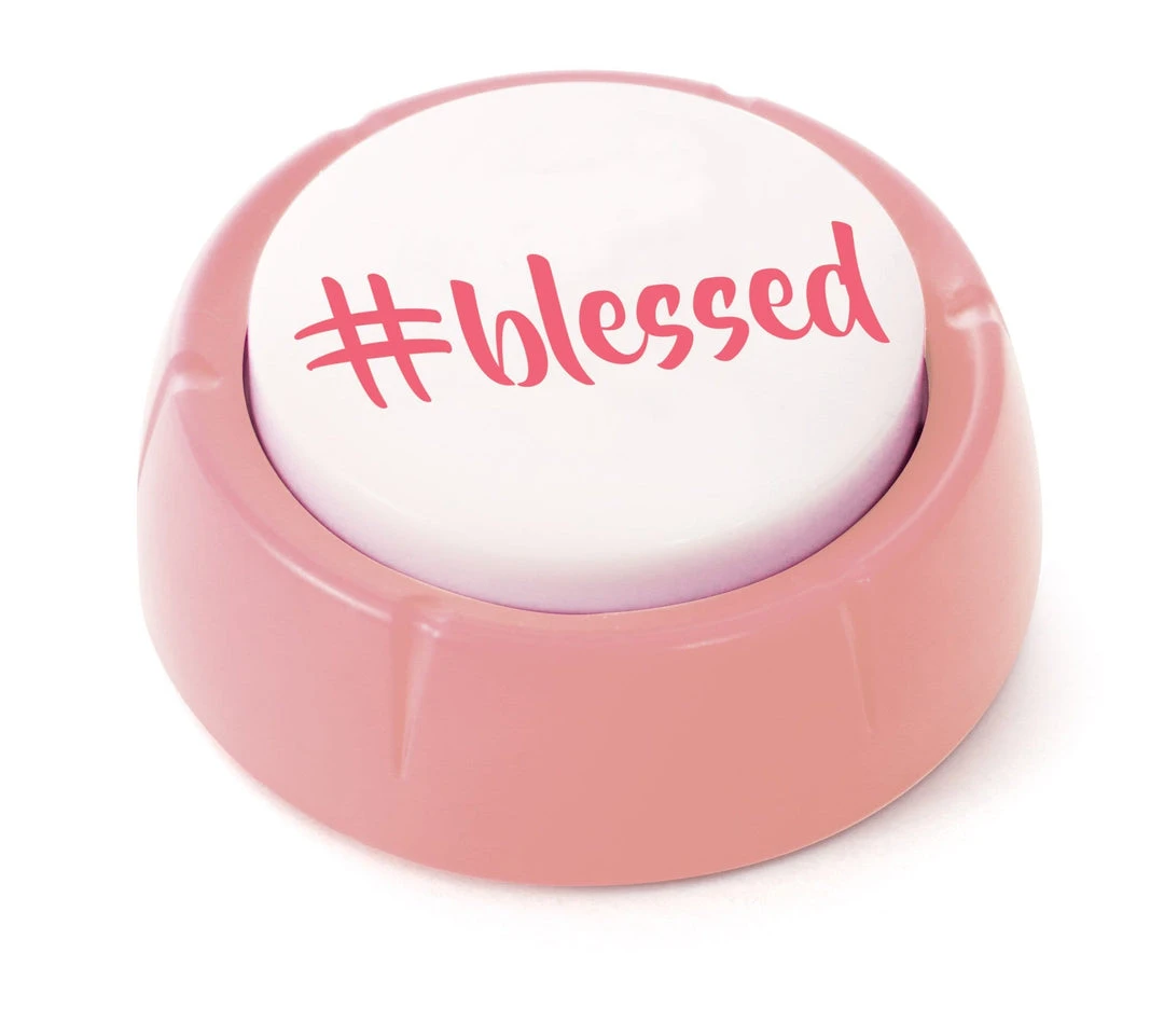 IsAlbi Office Gifts The Talking Millennial Button: 13 #Blessed Phrases 5 IsAlbi Office Gifts The Talking Millennial Button: 13 #Blessed Phrases