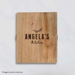 Yellow Octopus Personalised Personalised Gifts For Her Personalised Universal Knife Block - Olive Branch Design