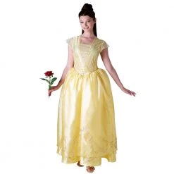 Rubies Deerfield Adult Costumes Disney Belle Live Action Deluxe Adult Costume