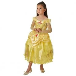 Rubies Deerfield Everything Disney Belle And The Beast Deluxe Ball Gown Child Costume
