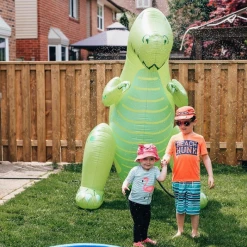 William Valentine Giant Inflatable T-Rex Dinosaur Yard Sprinkler 1.9m Tall! 20 William Valentine Giant Inflatable T-Rex Dinosaur Yard Sprinkler 1.9m Tall!