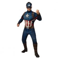 Rubies Deerfield Adult Costumes Marvel Captain America Deluxe Adult Costume