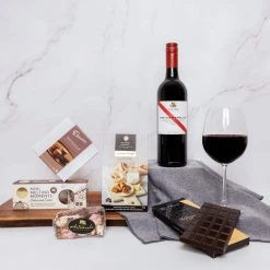 Yellow Octopus Exclusives - Hampers Red Wine & Chocolates Gift Hamper Foodie