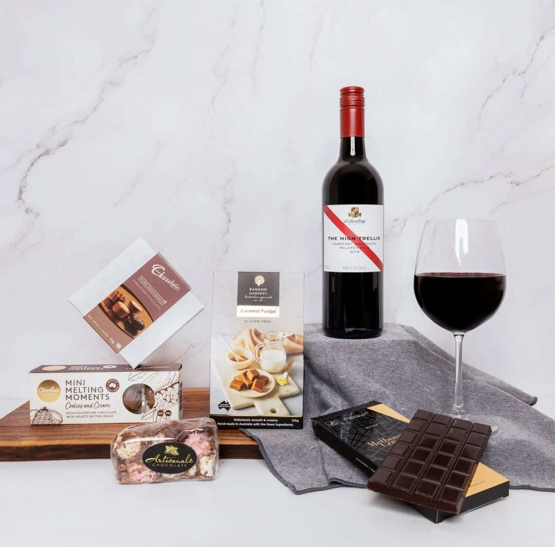 Yellow Octopus Exclusives - Hampers Red Wine & Chocolates Gift Hamper Foodie 3 Yellow Octopus Exclusives - Hampers Red Wine & Chocolates Gift Hamper Foodie