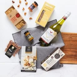 Yellow Octopus Exclusives - Hampers Foodie Sips & Snacks White Wine Gift Hamper 9 Yellow Octopus Exclusives - Hampers Foodie Sips & Snacks White Wine Gift Hamper