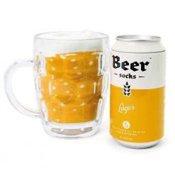 IsAlbi Mens Lager Beer Socks-in-a-Can Beer Gifts 11 IsAlbi Mens Lager Beer Socks-in-a-Can Beer Gifts