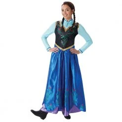 Rubies Deerfield Disney Frozen Anna Deluxe Adult Costume