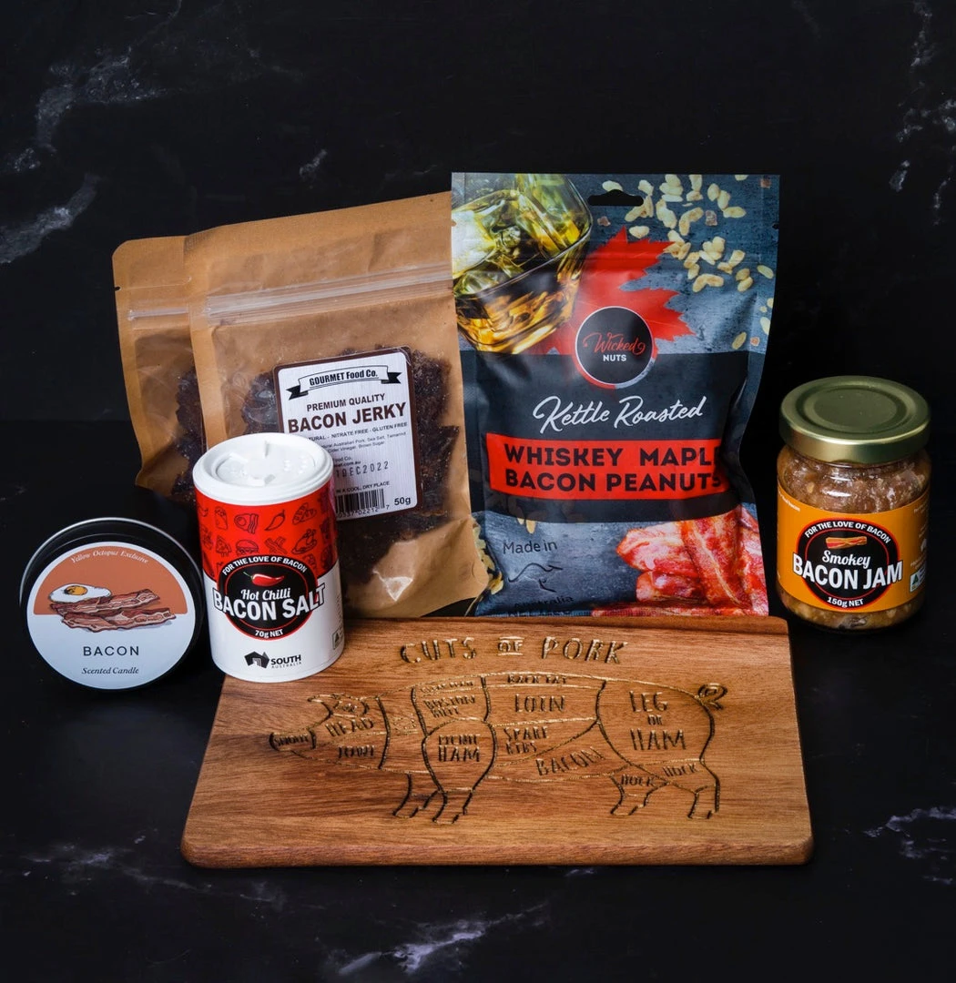 Yellow Octopus Exclusives - Hampers Bacon Bandit Gift Hamper Foodie 4 Yellow Octopus Exclusives - Hampers Bacon Bandit Gift Hamper Foodie