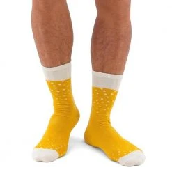 IsAlbi Mens Lager Beer Socks-in-a-Can Beer Gifts 14 IsAlbi Mens Lager Beer Socks-in-a-Can Beer Gifts