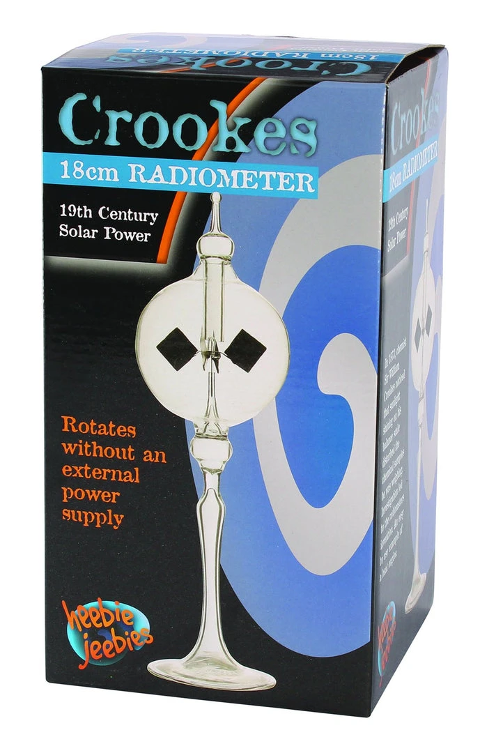 Heebiejeebies Science STEM Toys Crookes Radiometer - Spins In The Sun! 4 Heebiejeebies Science STEM Toys Crookes Radiometer - Spins In The Sun!