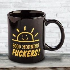 Mdi Good Morning F#ckers Mug Mens Novelty Gifts