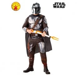 Rubies Deerfield Geek Star Wars Mandalorian Deluxe Adult Costume 13 Rubies Deerfield Geek Star Wars Mandalorian Deluxe Adult Costume