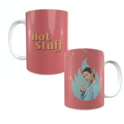 Yellow Octopus Personalised Mug - Hot Stuff Design With Photo