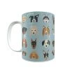 Yellow Octopus Personalised Mug - Cute Dogs Design