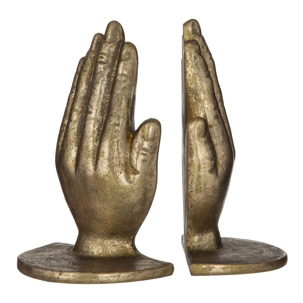 IsAlbi Office Gifts Praying Hands Bookends | Set Of 2 3 IsAlbi Office Gifts Praying Hands Bookends | Set Of 2