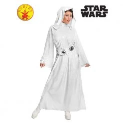 Rubies Deerfield Geek Star Wars Princess Leia Deluxe Adult Costume