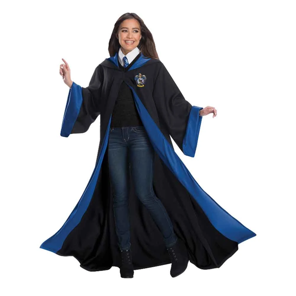 Rubies Deerfield Harry Potter Ravenclaw Robe Adult Costume 3 Rubies Deerfield Harry Potter Ravenclaw Robe Adult Costume