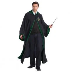 Rubies Deerfield Geek Harry Potter Slytherin Robe Adult Costume