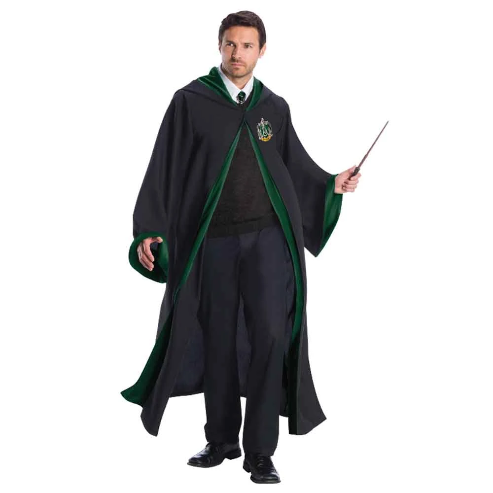 Rubies Deerfield Geek Harry Potter Slytherin Robe Adult Costume 3 Rubies Deerfield Geek Harry Potter Slytherin Robe Adult Costume