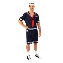 Rubies Deerfield Stranger Things Steve Scoops Ahoy Adult Costume