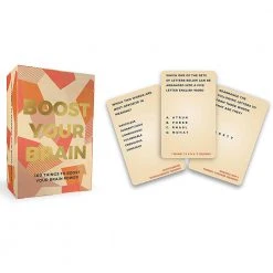 William Valentine Boost Your Brain | 100 Brain Teaser Challenges Office Gifts