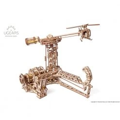 Ugears Man Cave Gifts Aviator Mechanical Model Kit