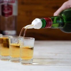 Optoco Gifts For Grandmas Barney Bunny 2-in-1 Double Pourer Stopper