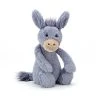 IsAlbi Jellycat Medium Bashful Blue Donkey Baby Shower Gifts