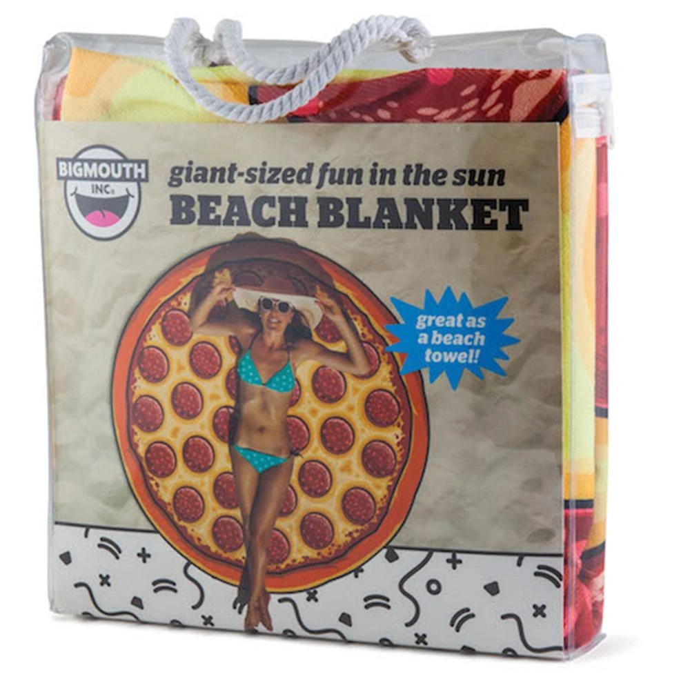 William Valentine Gigantic Pepperoni Pizza Beach Blanket Towel 152cm 5 William Valentine Gigantic Pepperoni Pizza Beach Blanket Towel 152cm