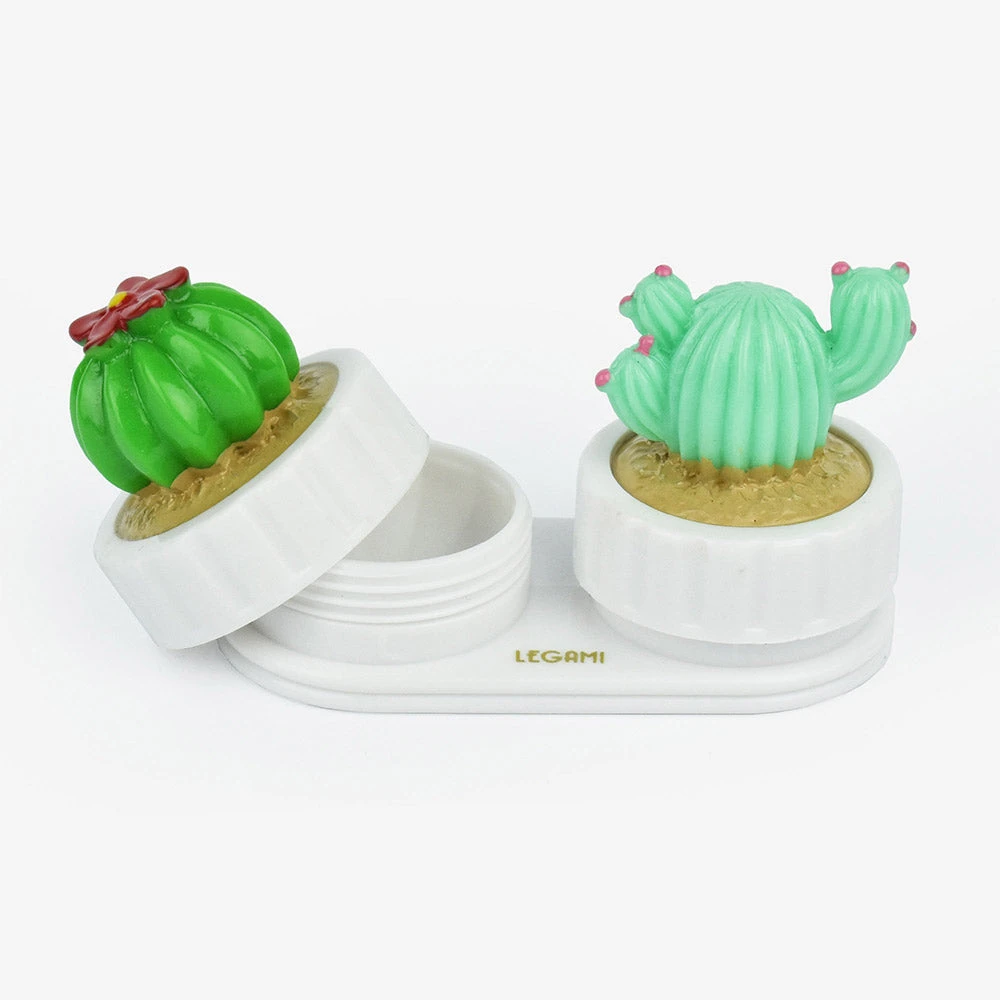 Paperie Lookin' Sharp! Cactus Contact Lens Case 3 Paperie Lookin' Sharp! Cactus Contact Lens Case