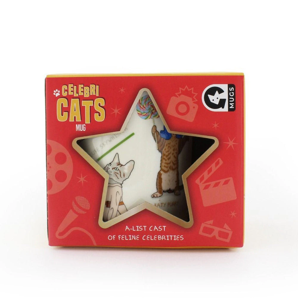 Curated Funny Celebri Cats Coffee Mug 4 Curated Funny Celebri Cats Coffee Mug