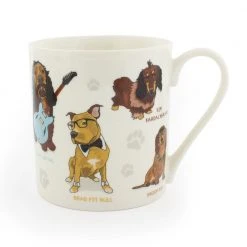 Curated Funny Celebri Dogs Coffee Mug Mugs