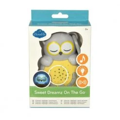 PMG Gifts For Sisters Sweet Dreamz On-The-Go Owl Sound Soother Night Light