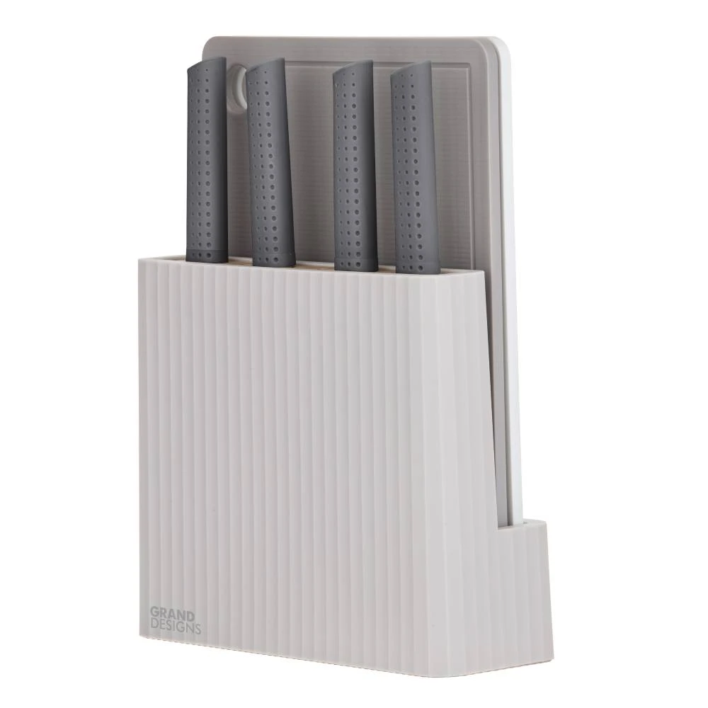 IsAlbi Cut & Store Chopping Boards With Knives | 7pc Set 6 IsAlbi Cut & Store Chopping Boards With Knives | 7pc Set