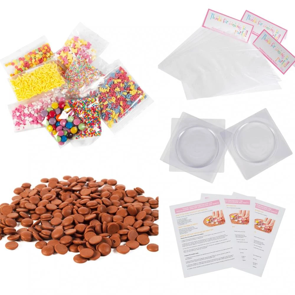 Freckleberry Chocolate DIY Chocolate Art Kit New 5 Freckleberry Chocolate DIY Chocolate Art Kit New