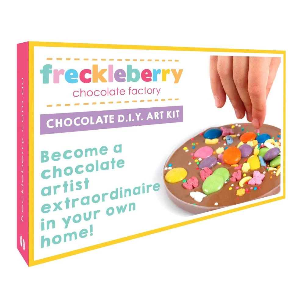 Freckleberry Chocolate DIY Chocolate Art Kit New 3 Freckleberry Chocolate DIY Chocolate Art Kit New