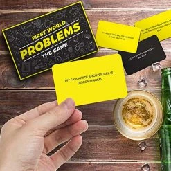 William Valentine First World Problems - The Card Game Mens Novelty Gifts