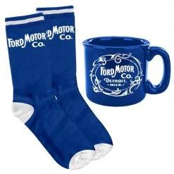 Licensing Essentials Ford Mug And Socks Gift Pack Office Gifts