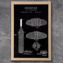 Yellow Octopus Exclusives - Prints Cricket Patent Prints Wall Art | Set Of 3