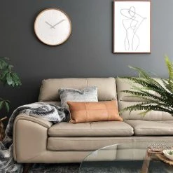 PS Home & Living Freya Minimalist Wall Clock 50cm