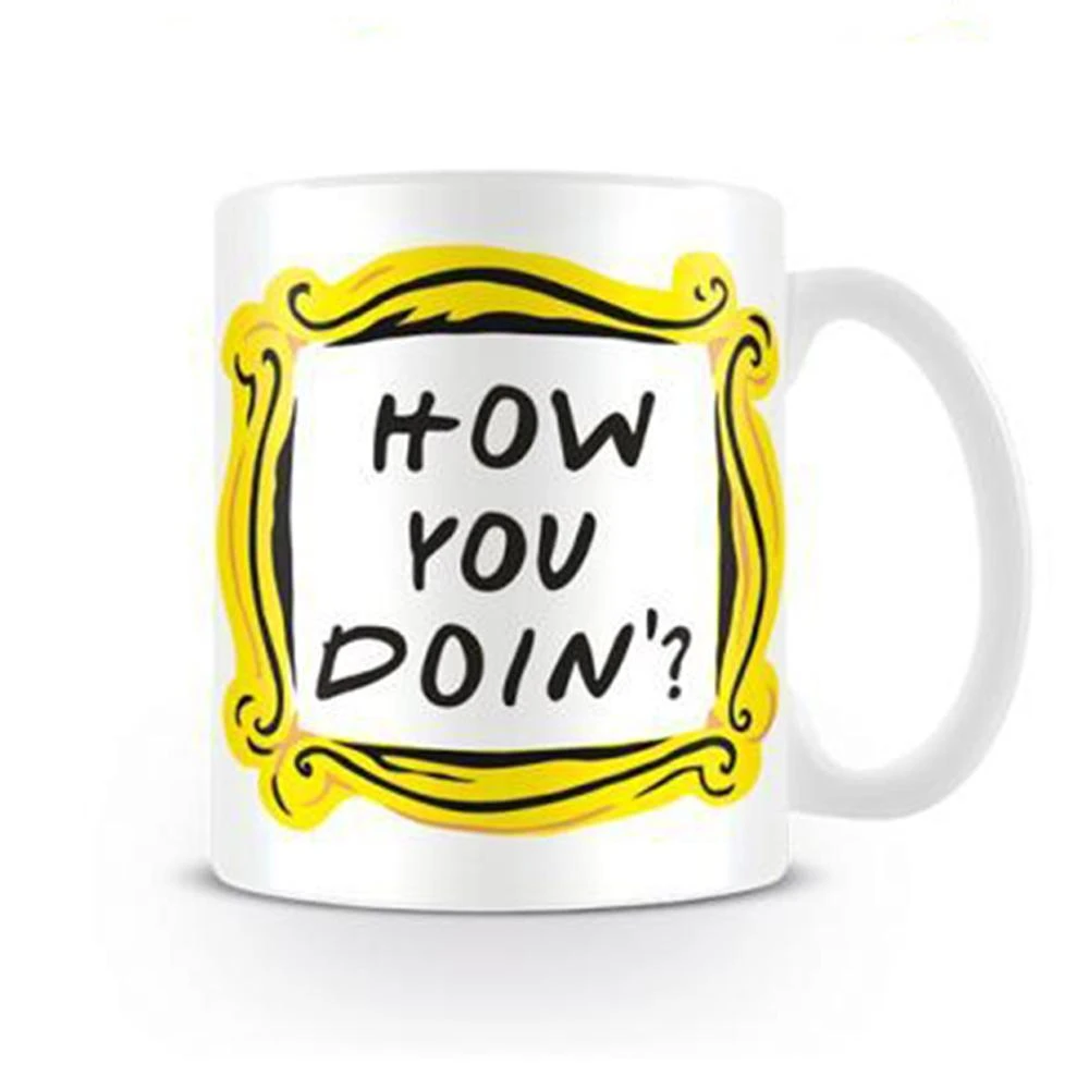 Impact Posters Mugs Friends TV Series 'How You Doin'?' Mug 4 Impact Posters Mugs Friends TV Series 'How You Doin'?' Mug