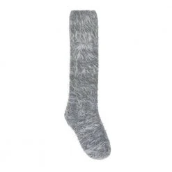Annabel Trends Fuzzy Bed Socks | Grey