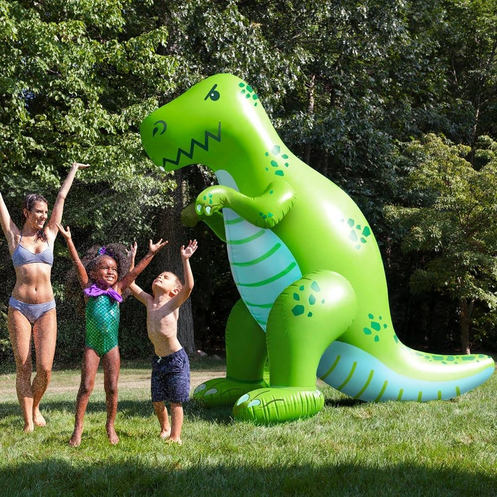 William Valentine Giant Inflatable T-Rex Dinosaur Yard Sprinkler 1.9m Tall! 3 William Valentine Giant Inflatable T-Rex Dinosaur Yard Sprinkler 1.9m Tall!