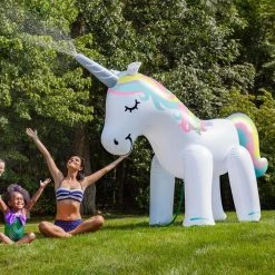 William Valentine Giant Inflatable Unicorn Yard Sprinkler 2m Tall!