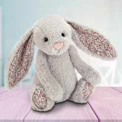 IsAlbi Baby Shower Gifts Jellycat Blossom Bashful Silver Bunny | 2 Sizes! 8 IsAlbi Baby Shower Gifts Jellycat Blossom Bashful Silver Bunny | 2 Sizes!