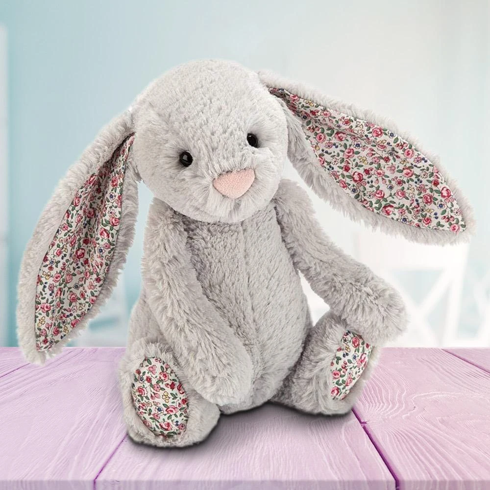 IsAlbi Baby Shower Gifts Jellycat Blossom Bashful Silver Bunny | 2 Sizes! 5 IsAlbi Baby Shower Gifts Jellycat Blossom Bashful Silver Bunny | 2 Sizes!