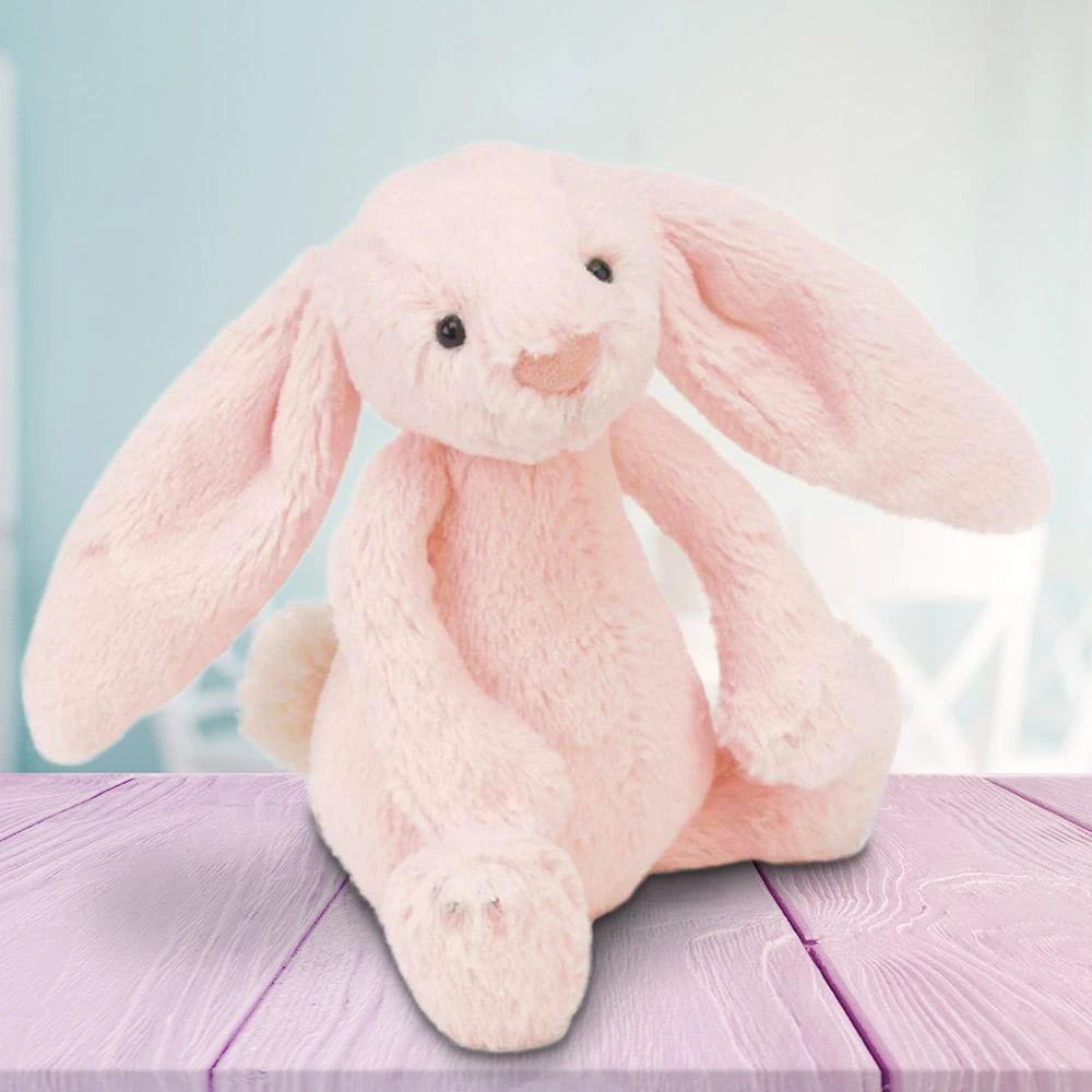IsAlbi Jellycat Bashful Pink Bunny Medium 3 IsAlbi Jellycat Bashful Pink Bunny Medium